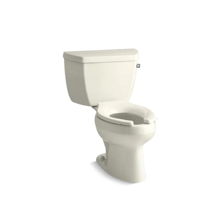 Kohler Happy D.2 Two-Piece Toilet w/0112010062 & 0929100005 White, 1.6 gpf, Biscuit 3505-RA-96